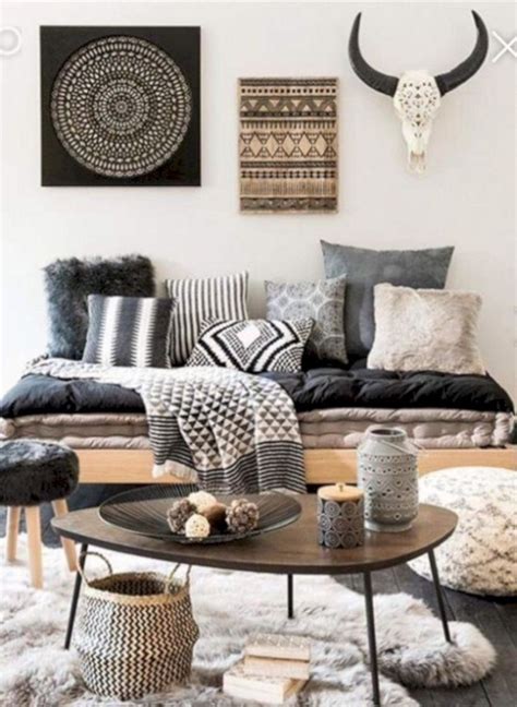 36 Boho Rustic Glam Living Room Design Ideas Godiygocom