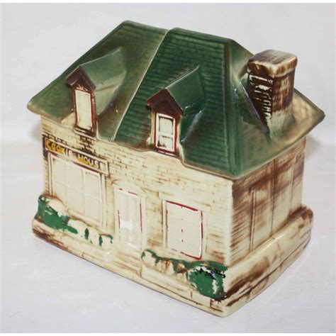 1950s Mccoy Pottery House Cookie Jar Rare I Have My Mothers Paint