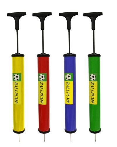 Football Pump Bike Bicycle Soccer Rugby Ball Pump Inflating Adapter Needle Uk Ebay