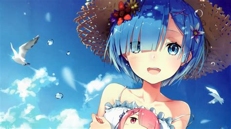 Rem Rezero Anime Girl 4k 42779 Wallpaper