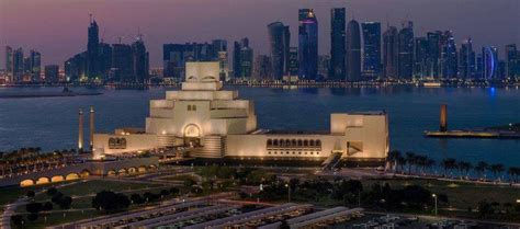 Its Annual Qatar National Day Perfect Location And Lighting For This