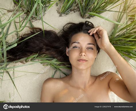 Nude Beautiful Woman On The Nudist Beach Lady With Nude Perfect Body Stock Photo By Dimabl
