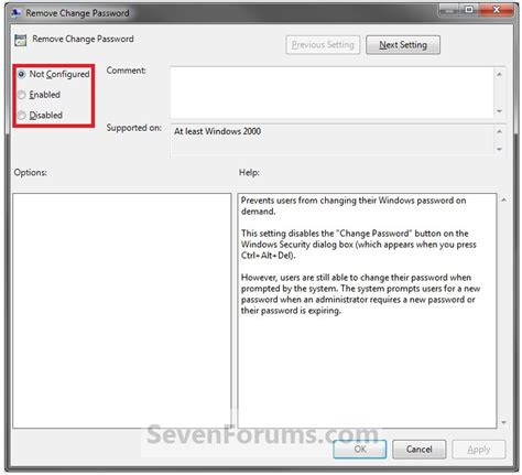 Windows Ctrl Alt Del Change Password Missing In Windows Unix