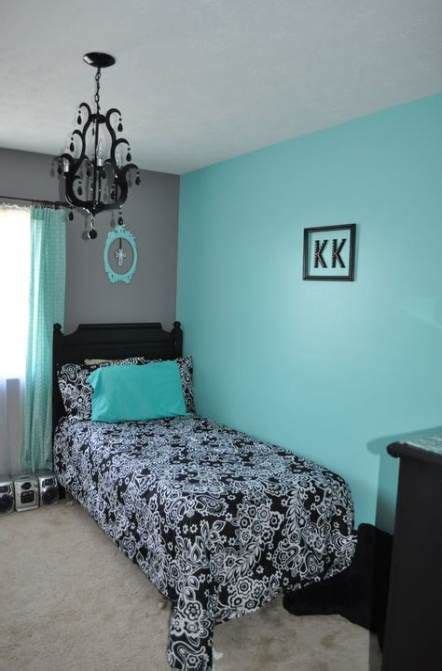 painting walls bedroom teens gray  trendy ideas turquoise room