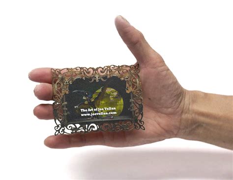 Business card should always be creative and unique, specially if you are a designer or in a profession where creativity matters. Laser cut business cards - Bellevue Fine Art ...