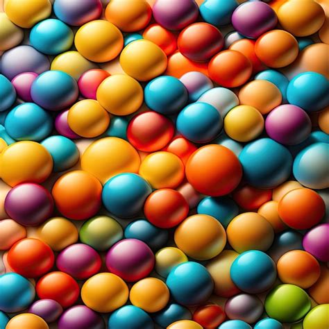 Premium Ai Image Abstract Colorful Balls Background