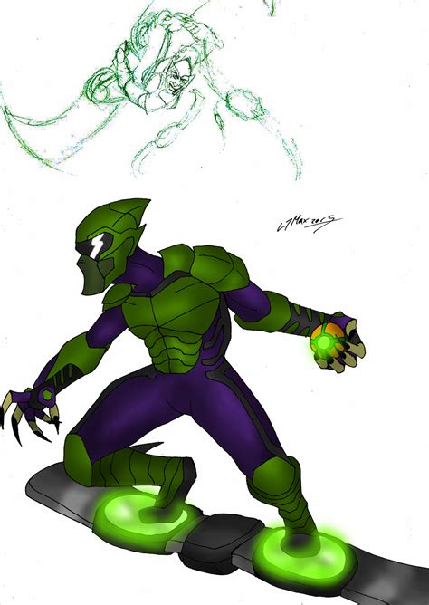 Uncanny Spider Man Green Goblin Concept Art By Hlontro On Deviantart