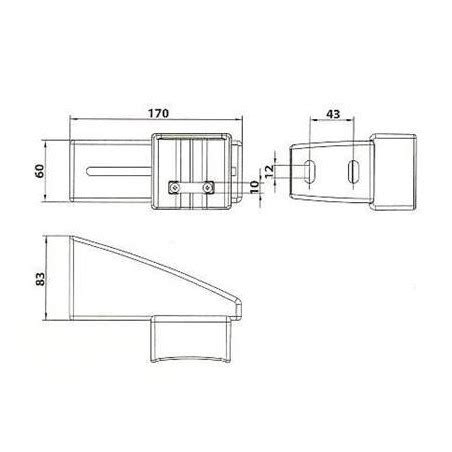 Concevant des systèmes de fermeture sur mesure, du portail coulissant sur rail aux barrières automatiques, les techniciens qualifiés micromatix. Gâche de portail coulissant blanc, fermeture automatique