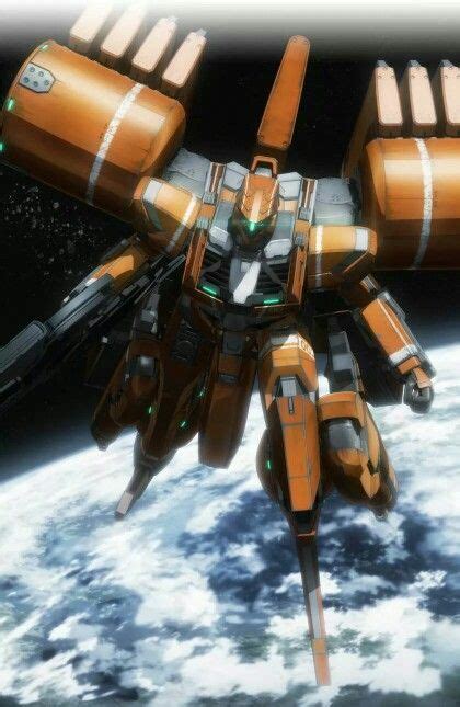 Space Use Orange Kataphrakt From Aldnoah Zero Mecha Anime Sci Fi