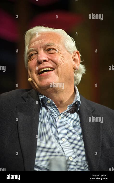 John Simpson Bbc Journalist Speaking About His Life And Career On Stage At Hay Festival 2017 Hay