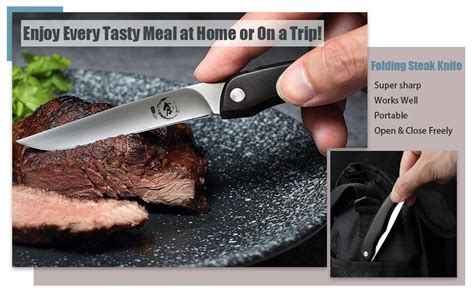 Folding Steak Knives Portable 25 Off Personal Knife Travel