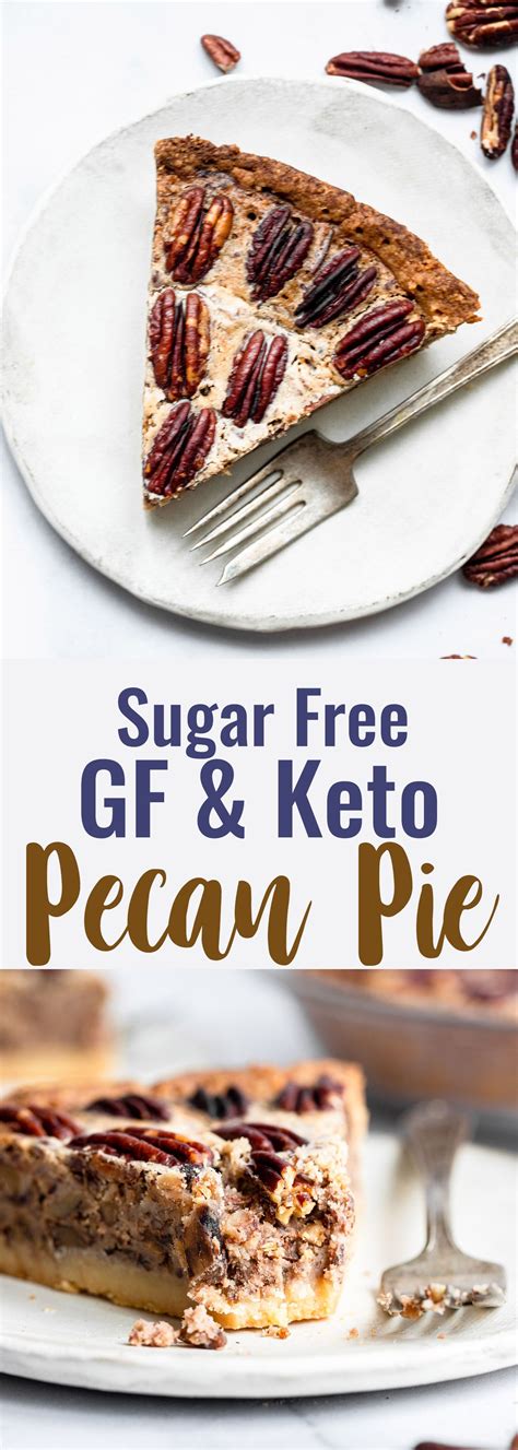 4 low carb & low sugar treats for diabetics. Sugar Free Low Carb Keto Pecan Pie - This healthy, low carb pecan pie is an easy, better for you ...