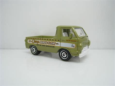 Matchbox 1966 Dodge A100 Pickup Truck Camp Arrow Flint Gold Mint Ebay