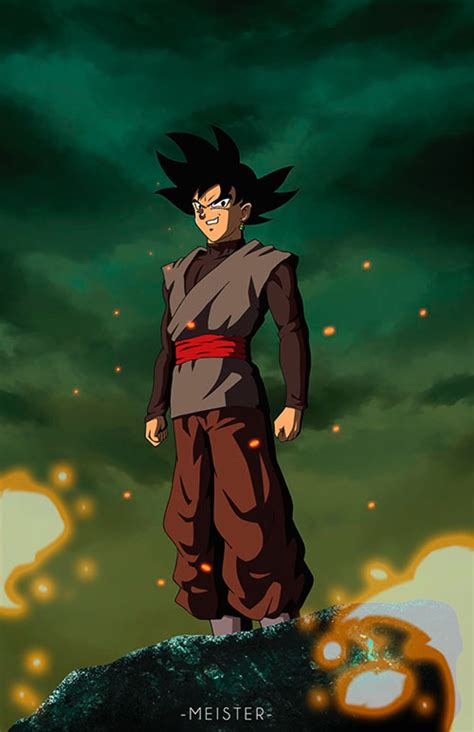 Goku Black Poster Sampler Goku Black Goku Dragon Ball Art
