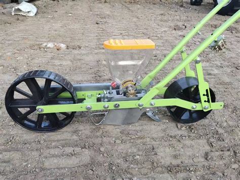 Manual Push Vegetable Planting Seeder China Hand Push Seeder And