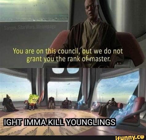 You Are On This Council But We Do Not Grant You The Rank Of Master