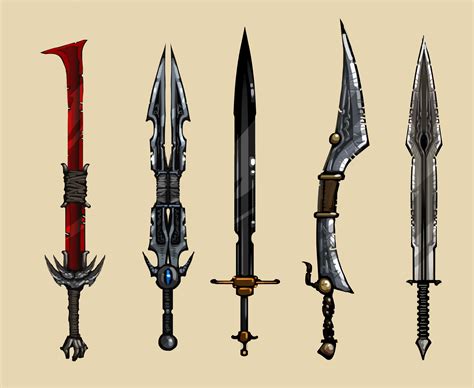 Weapons Swords Concept