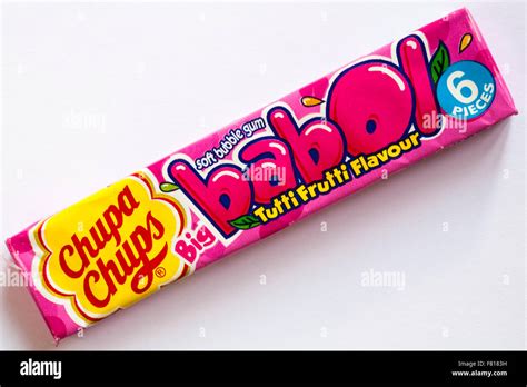 Chupa Chups Big Babol Weiches Bubble Gum Tutti Frutti Geschmack