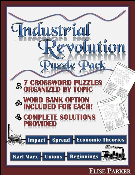 Industrial Revolution Puzzle Worksheets A Great Way Teach Or Review
