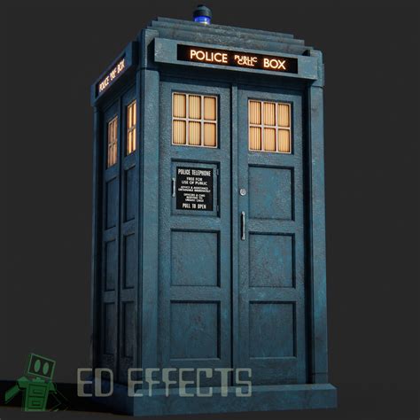 Artstation Tardis Exterior 2018 Present