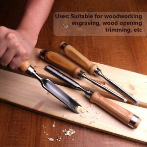 Wood carving tool set is ideal for woodworking projects that require detail carving. 4pcs Semicircular Wood Carving Gouge Chisel Tool Set ...