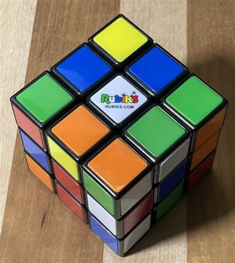 Genuine 3x3 Rubiks Cube Puzzle Brain Teaser Official Original Authentic