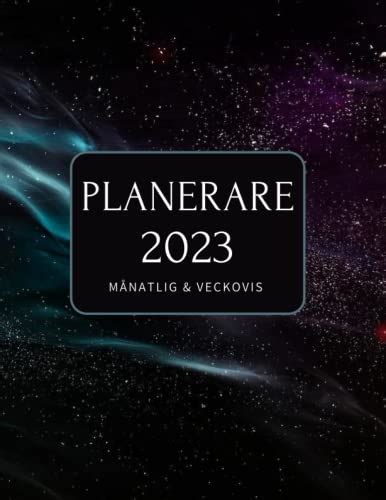 『2023 Planerare Månatlig Veckovis Månadsplanerare Veckoplanerare