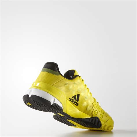 Adidas Mens Barricade 2015 Tennis Shoes Bright Yellow