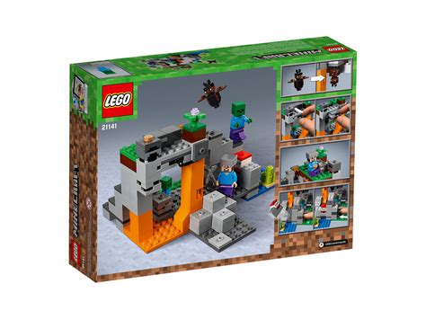 Lego Minecraft The Zombie Cave 241 Piece Building Kit Lego 21141