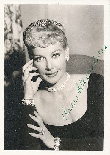 Kelocks Autogramme Ann Sheridan † 1967 Film Tv Autogrammkarte