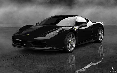 Ferrari 458 Italia Black 2013 Wallpaper By Favorisxp On Deviantart