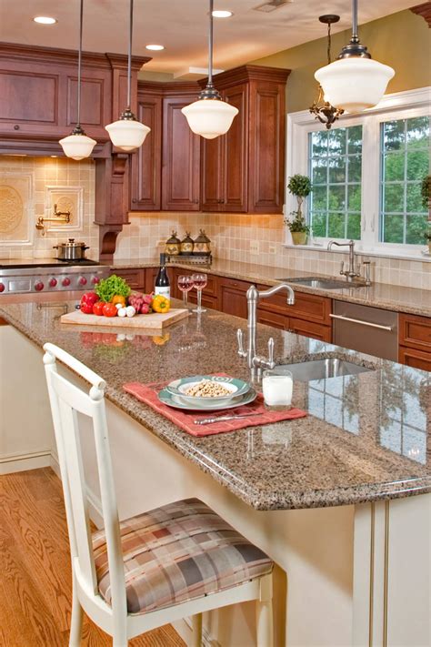 Kitchen Cabinet Color With Brown Granite Countertops Malaysia Bay