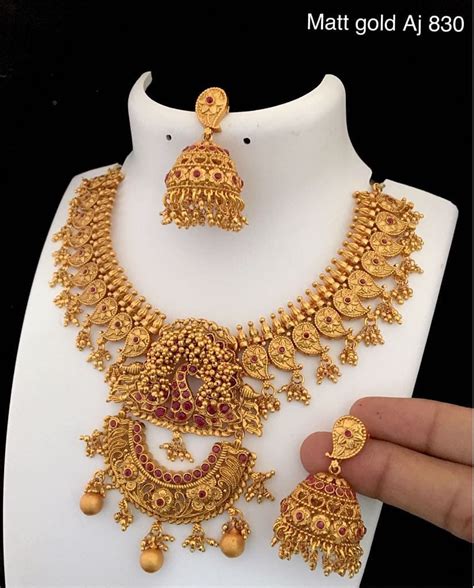 Imitation Necklace Set From Bead Chicz South India Jewels