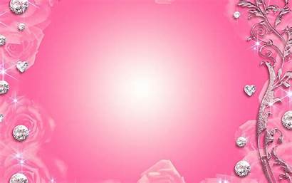 Pink Diamonds Wallpapers Diamond Hearts Digital