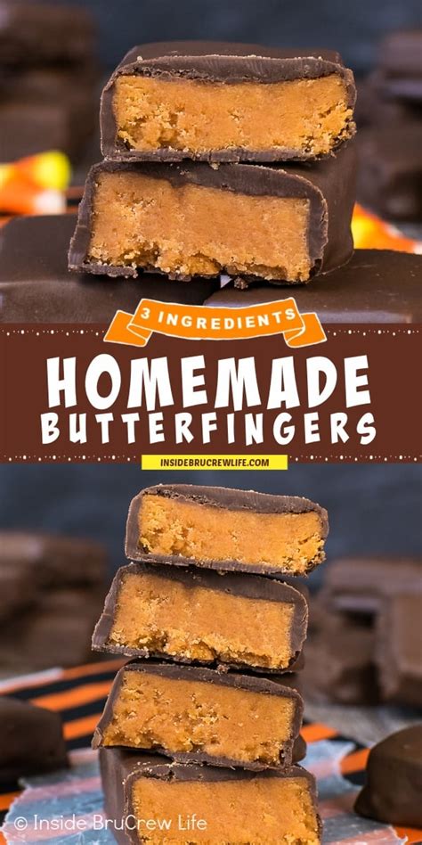 Homemade Butterfingers Recipe 3 Ingredients Inside Brucrew Life 2023