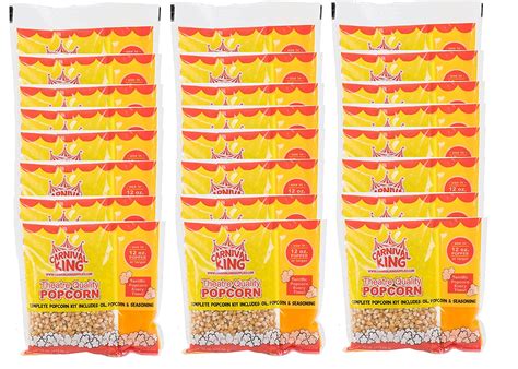 King All In One Popcorn Kit For 12 Oz To 14 Oz Poppers 24