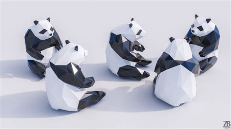 7 Trends For Low Poly Panda 3d Model Ytt6r Mockup