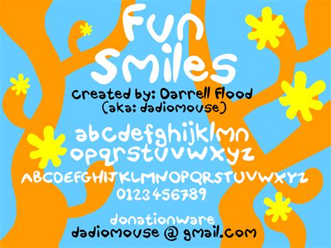 Fun Smiles Windows Font Free For Personal Commercial