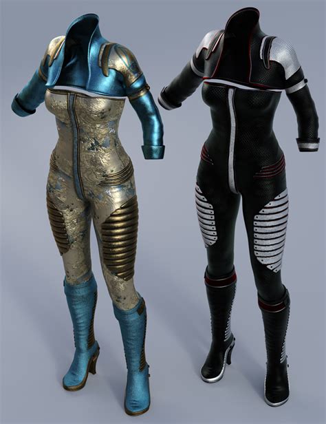 Sci Fi Lieutenant Outfit For Genesis Female S Daz D