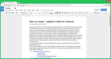 Choose from hundreds of fonts, add links, images, and drawings. Opiniones Google Docs: procesador de textos en línea ...