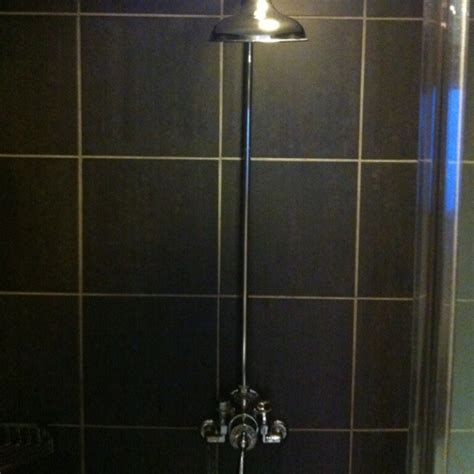 Since it was gutted we figured we may as well replace the shower fixtures. Shower fixture | Shower fixtures, Door handles, Fixtures