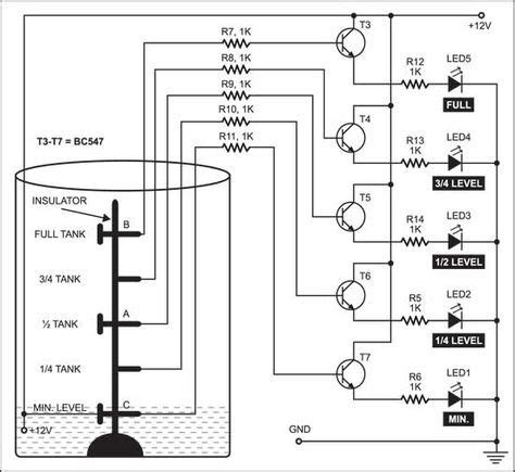 Automatic water level controller circuit diagram for submersible pump. Automatic Water Pump Controller | Full Circuit Available | Electronic schematics, Electronic ...