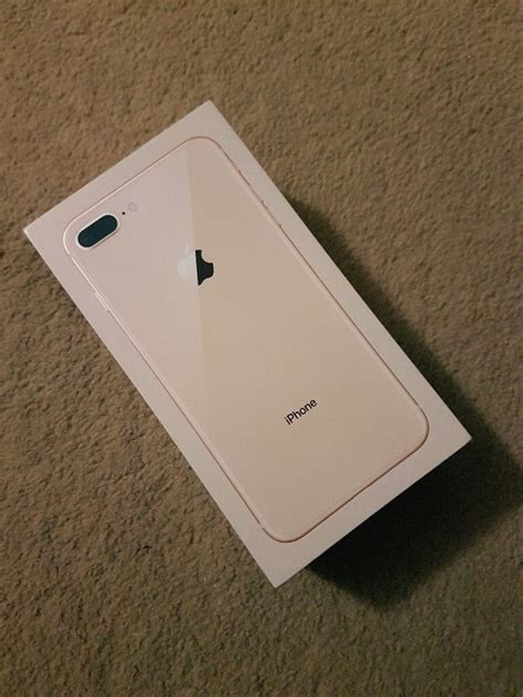 Iphone 8 Plus Rose Gold 64gb Box Only In Canary Wharf London Gumtree
