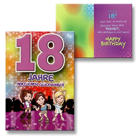 Unsere geburtstagskarten für sie zum kostenlosen selber drucken oder für facebook es ist ein elend heute mit den geburtstagen. Glückwunschkarte 18. Geburtstag Ausdrucken