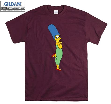 The Simpsons Marge Simpson Funny Disney T Shirt Inktee Store