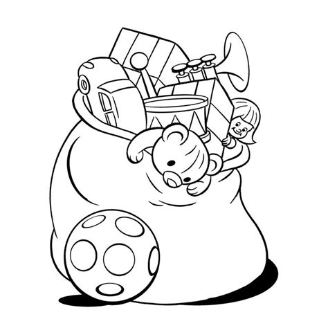 Kleurplaat de zak van Sinterklaas Sinterklaas, Knutselen sinterklaas