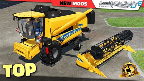 New Holland Tc5 Series Combine V10 For Fs22 By Db Modding