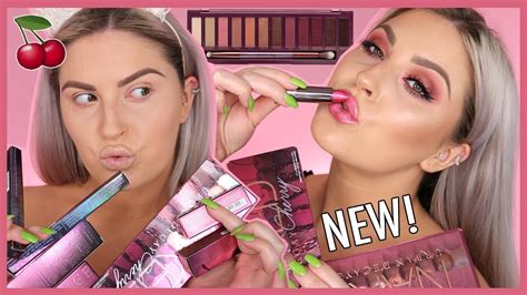 URBAN DECAY Naked Cherry Collection Tutorial Swatches YouTube