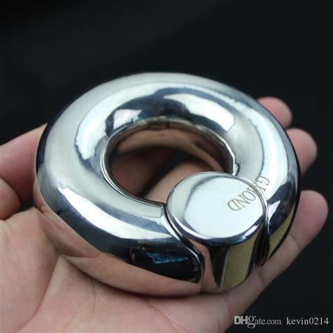 Scrotal Loading Ring Stainless Steel Cock Ring Testicle Ring Penis