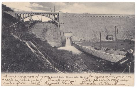 New Croton Dam Circa 1906 Croton